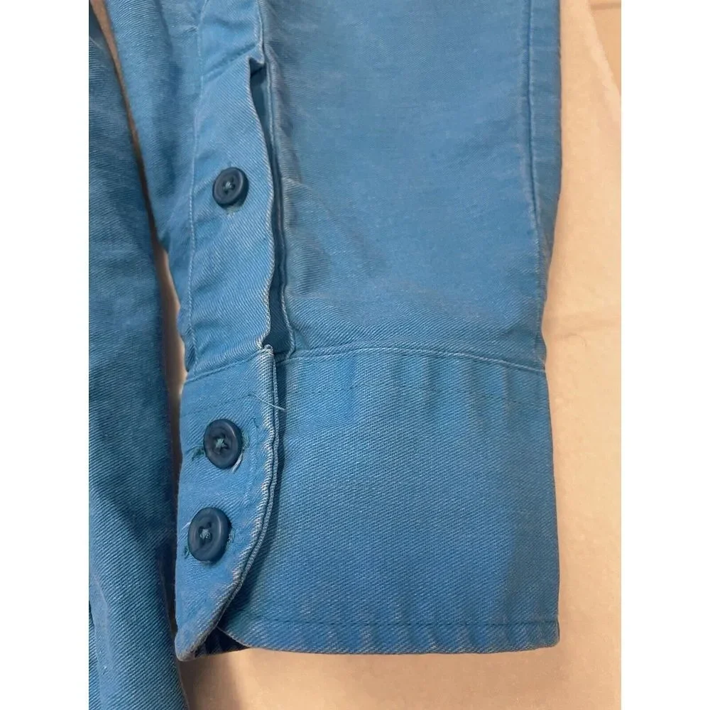 Vintage Wrangler Brushpopper Aztec Western Button Up Mens‎ Size 16-33 Retro - Picture 4 of 11